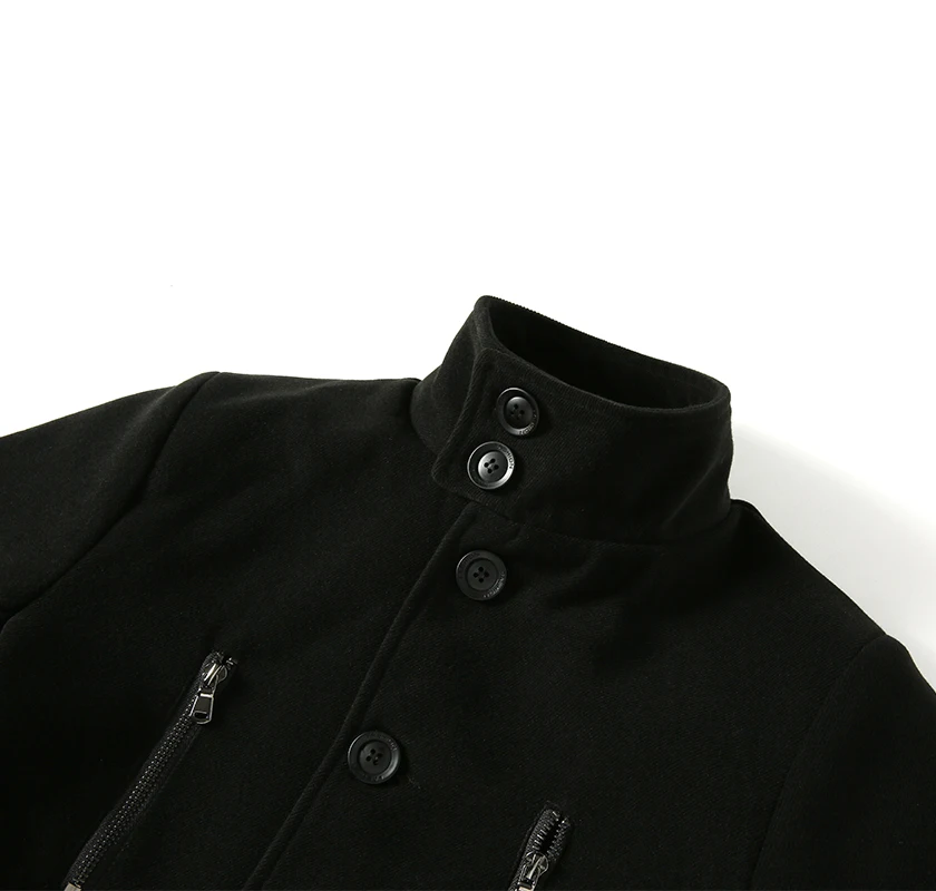 

Trench Coat Men Casual Long jacket Man Slim Solid Trenchcoat Streetwear Male Windbreaker Fashion Mens Overcoats