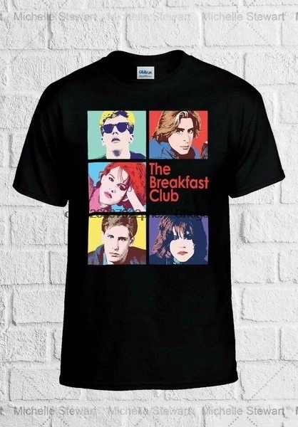 Футболка унисекс из фильма Завтрак Клуб комедия 80 х годов для мужчин и женщин