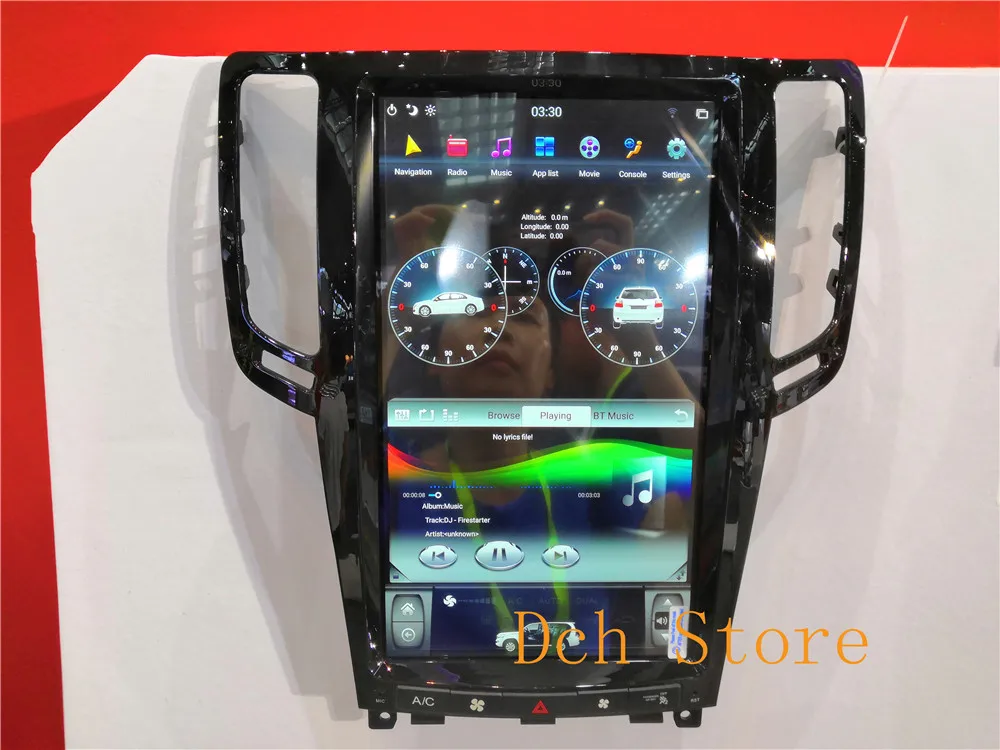13,6 ''ips вертикальный tesla стиль Android 8,1 автомобильный DVD gps навигация для infiniti G25 G37 2007-2013 6 ядер 1,8 ГГц 4 г ram CARPLAY