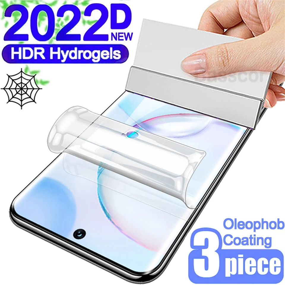 

2022D HDR Hydrogel Film For Honor 50 Lite 20 10i 8x 9x 10 60 Pro Screen Protector For Huawei P30 P20 P40 Lite P50 Pro Not Glass