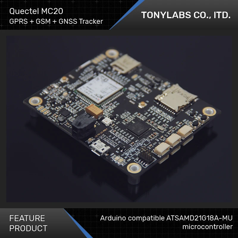 Плата разработки Quectel MC20 GPRS GSM GNSS GPS отслеживание