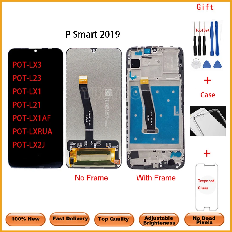 Оригинальный ЖК-дисплей для Huawei P Smart 2019 сенсорный экран с дигитайзером в сборе