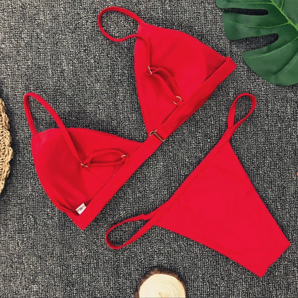 

Women's Bikini Push-up Padded Bra Beach Bikini Set Swimsuit Swimwear High Waist Bikini Pants Wholesale Venta Al Por Mayor