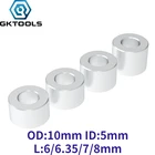 Алюминиевая распорка Openbuilds, V-слот, изоляционная колонна, отдельный столб, карантин, отверстие 5 мм, шкив, 10 шт., детали для 3D-принтера