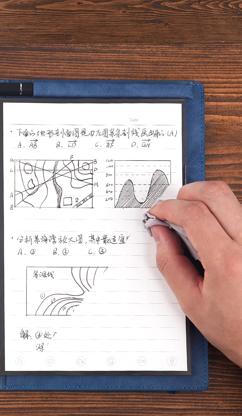 Elfinbook TS 0,5 мм стираемый гель ручка-стилус
