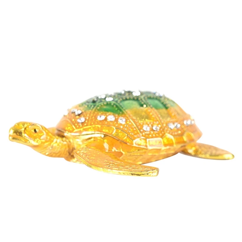 

Шкатулка для ювелирных изделий с эмалью и кристаллами