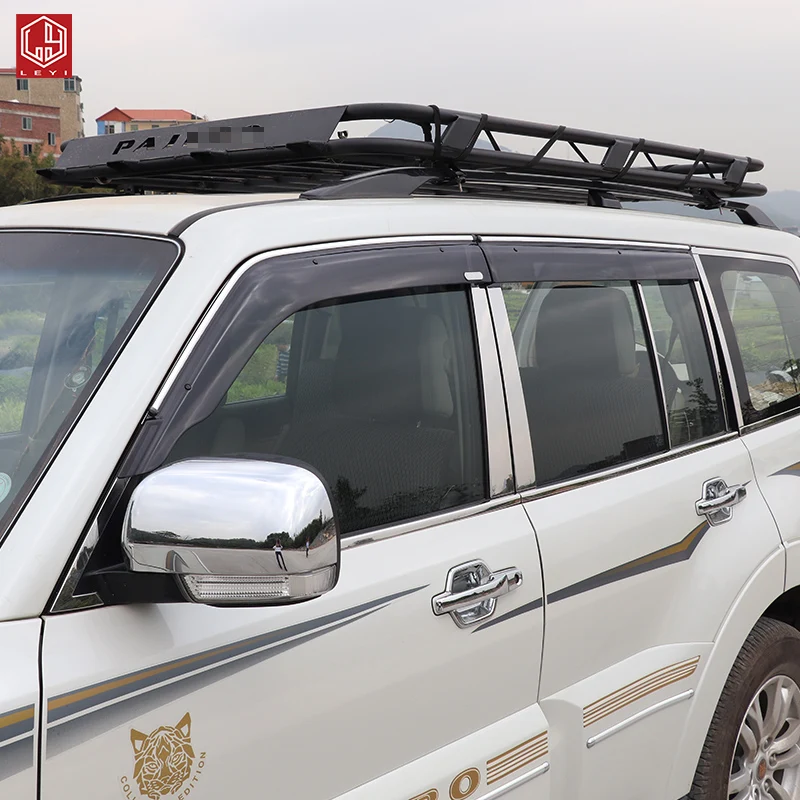 Боковые оконные дефлекторы для Mitsubishi Pajerov97v93 защитный козырек аксессуары