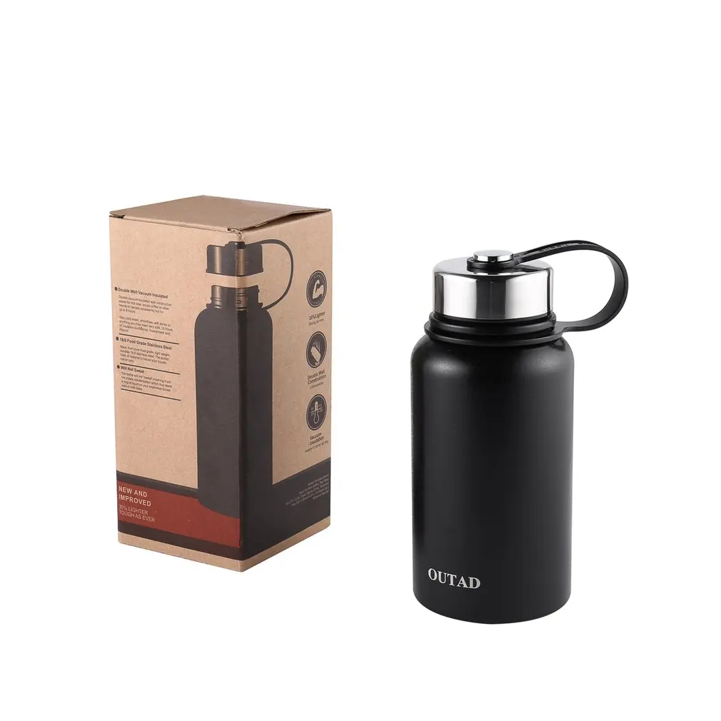 OUTAD прочная нескользящая легкая 610 мл двойная вакуумная изоляция из нержавеющей