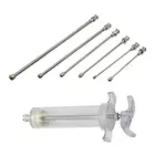 10 мл20 мл50 мл набор шприцев для кормления попугаев, шприц для кормления птиц с 6 шт., прямыми трубками для кормления, аксессуары для кормушек для птиц