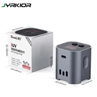 УФ-лампа QIANLI iUV для отверждения, умный клей с зеленсветильник, фиолетовым светом, быстрое клеевое отверждение для телефонов, материнских плат, ЖК-дисплеев, УФ лампа для ремонта