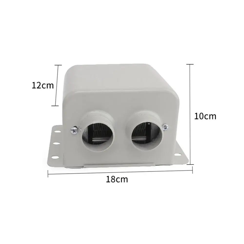 

12V Car Heater Fans 800W Car Glass Defroster Window Heater for Winter Auto Air Outlet 2 Warm Interior Dryer Heating