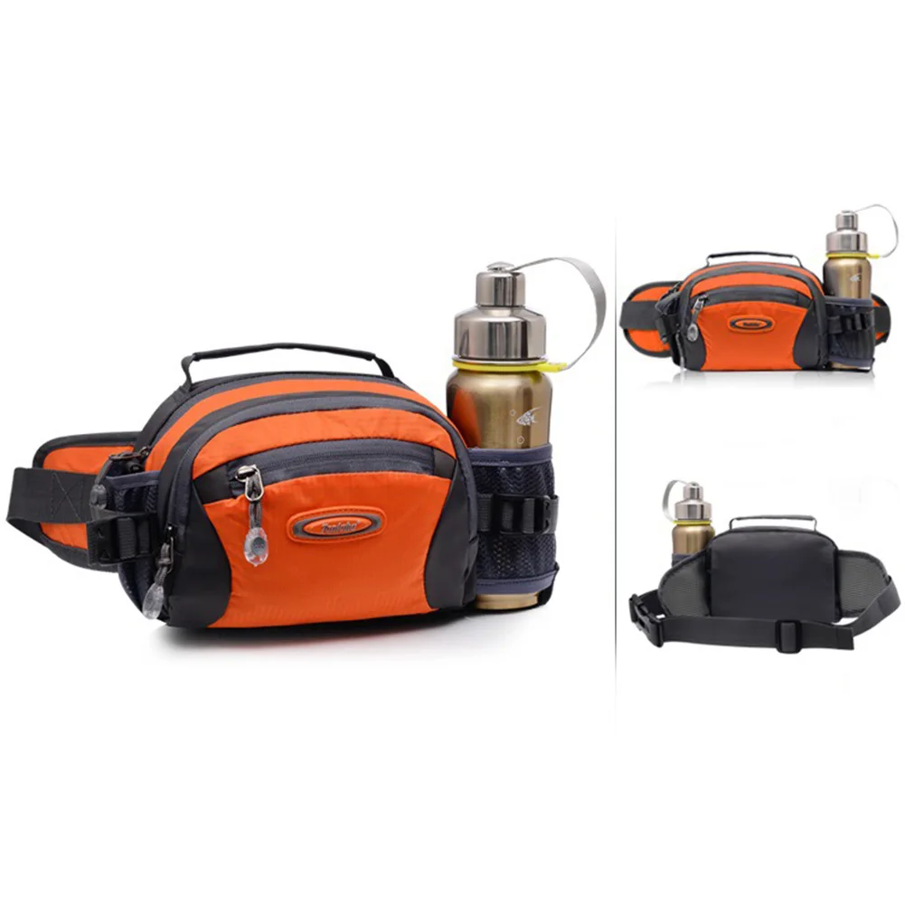 

Running Pouch Waist Bag Waterproof Outdoor Climbing Fitness Traveling Fanny Pack Water Bottle Holder Gym Zipper Lightweight