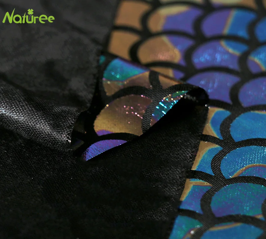 1 5 м * рыбья веса бронзовая ткань для русалки сценический костюм игрушка плавки