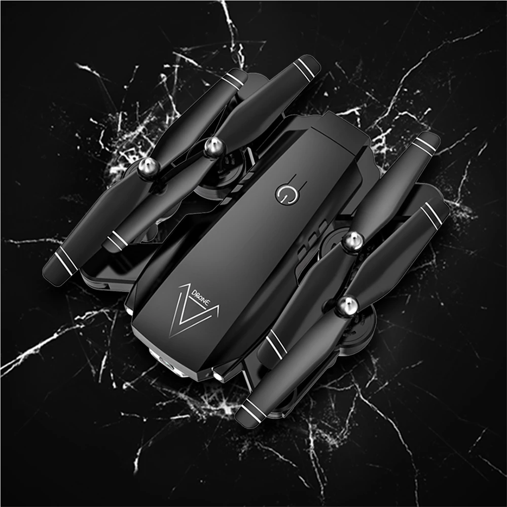 Радиоуправляемый складной Дрон 4K Квадрокоптер с автоматической косметической