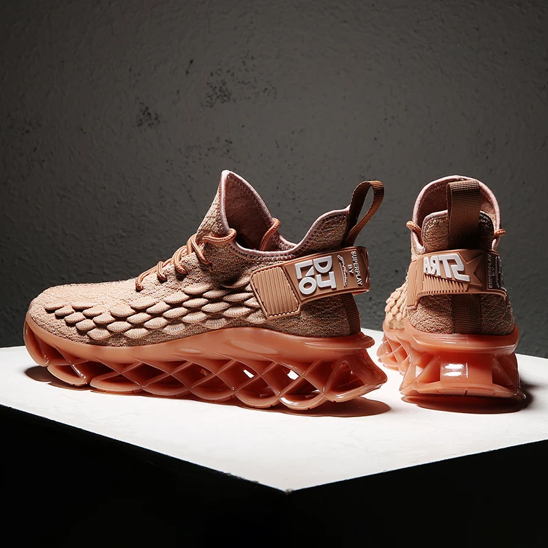 Новинка мужские кроссовки для бега дышащая спортивная обувь противоскользящая