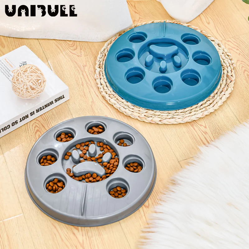 

Unibull метательная посуда, игрушка для собаки, зря, предотвращение замедления пищи, пластиковая емкость для собак, обучающая игрушка, миска дл...