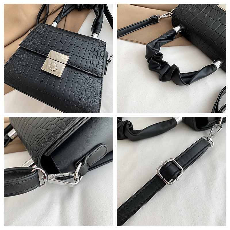 

Tote Bags Super MINI PU Leather Crossbody Shoulder Bags for Women 2020 New Design Luxury Hand Bag Female Travel with Wallet