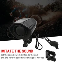 bicycle bell 123db electric horn loud bike bell cycling bicycle handlebar entertainment ring bells alarm bicycle accessories
