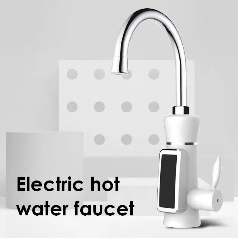 

Electric Heating Tap Bathroom Water Heater Tap Instant Hot Water Faucet Heater Multiple Protection Household Fixture