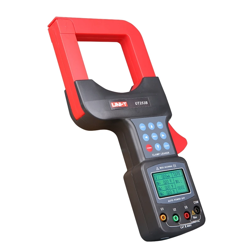 UNI-T UT253B цифровой большой Хомут Тестер Утечки тока/2000A Хомут-измеритель
