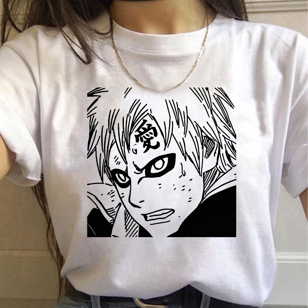 

Uzumaki Naruto Manga T-Shirts Women Anime Print Woman Clothes Harajuku Hip Hop Tees Unisex Tops Oversize T Shirts Men Streetwear