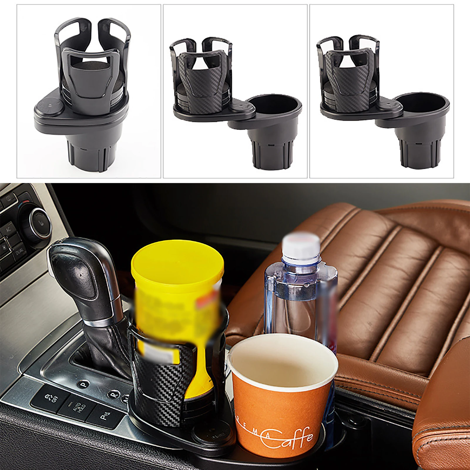 

Multifunction Drinking Bottle Holder Foldable Cup Stand Bracket Car Styling Adjustable Car Cup Holder Phone Sunglasses Organizer