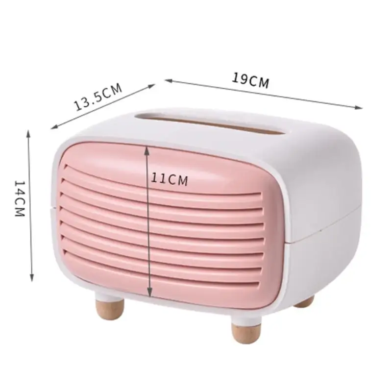 Пластиковая коробка для салфеток удобный простой держатель хранения бумажных