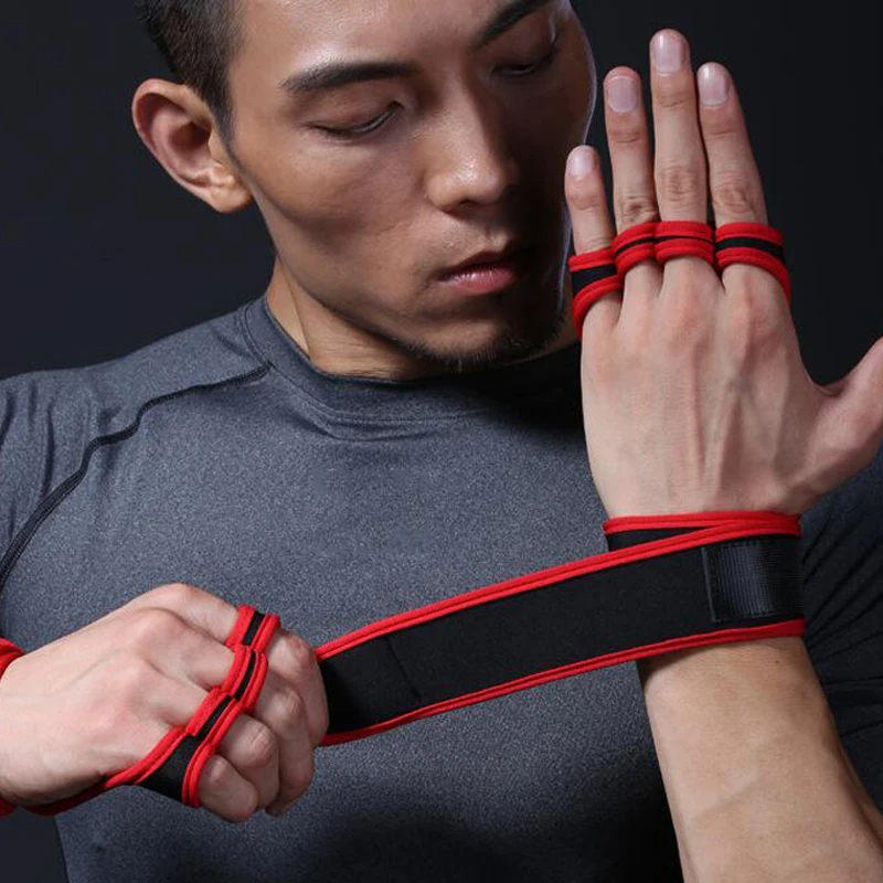 Новинка 1 пара тренировочных перчаток для тяжелой атлетики женские и мужские