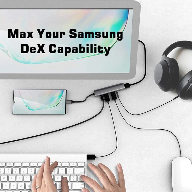 usb концентратор 4 в 1 5 в 1 usb type c на hdmi сов