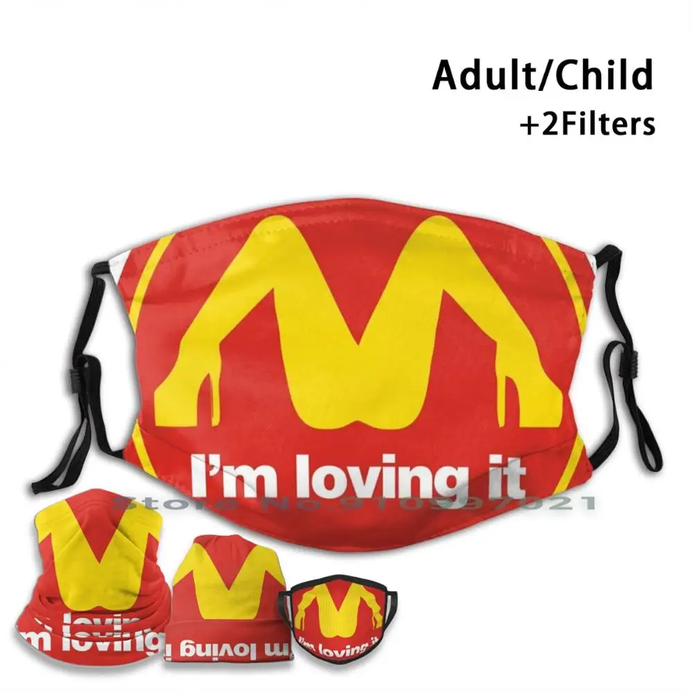 Я люблю что он не может одноразовая маска для лица Pm2.5 фильтры детей и взрослых Im