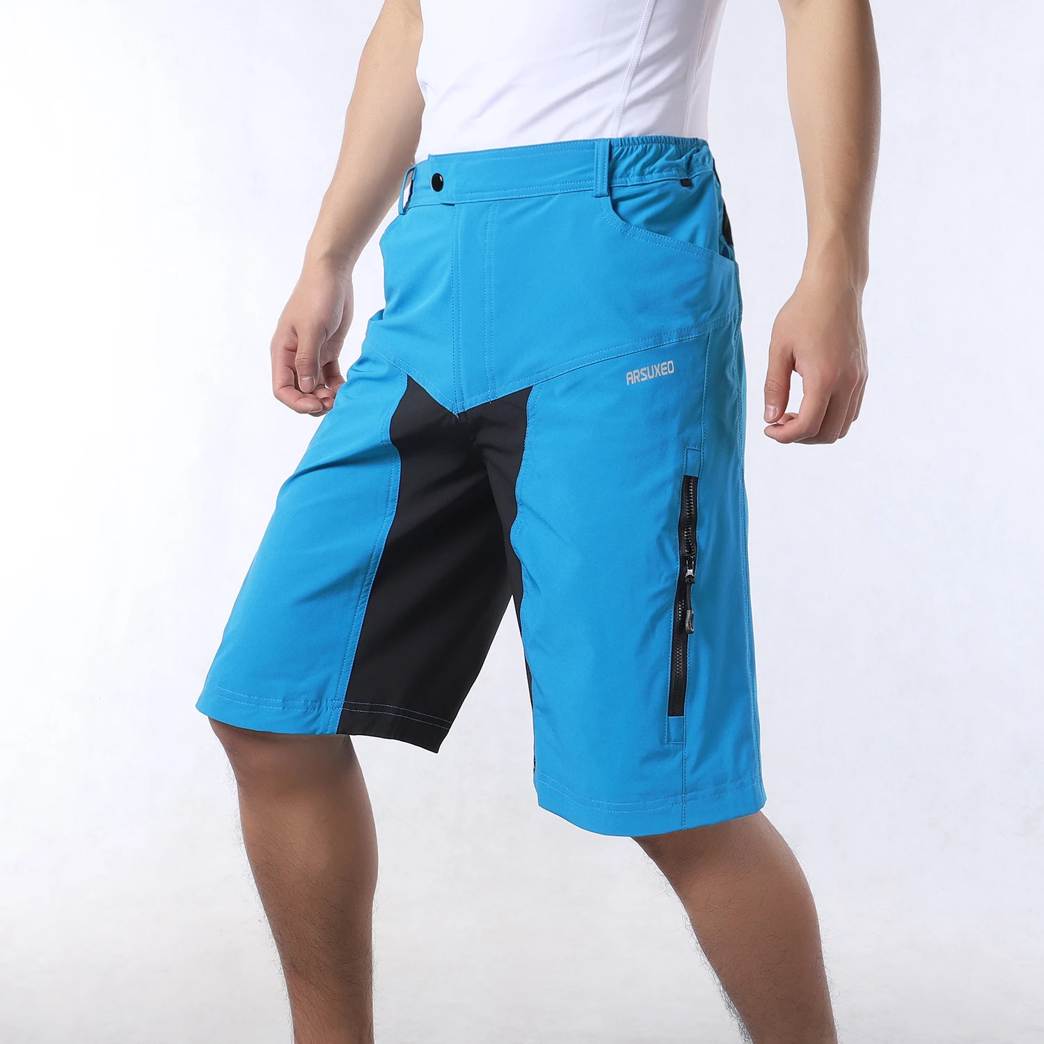 Мужские велосипедные шорты ARSUXEO для занятий спортом на открытом воздухе горный