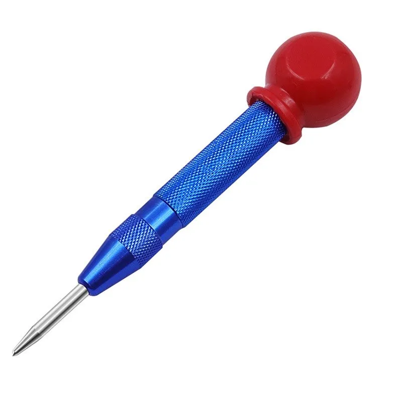 

Automatic Center Punch Spring Loaded Marking Drilling Tool Press Dent Marker Center Hole Punch Machinists Carpenters Tool Drill