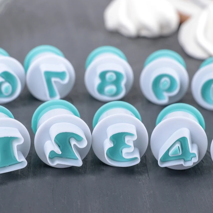 Набор плунжеров кондитерских &quotЦифры&quot 10 шт | Дом и сад