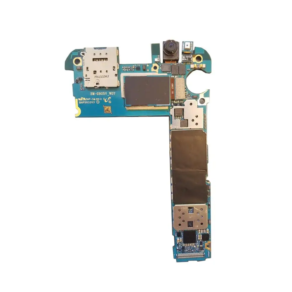 Основная материнская плата разблокированная для Samsung Galaxy S6 Edge G925V 32GB | Мобильные