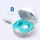 Медицинский мини 20-канальный слуховой аппарат перезаряжаемый слуховой аппарат BTE невидимый слуховой аппарат усилитель звука для пожилых людей глухой уход