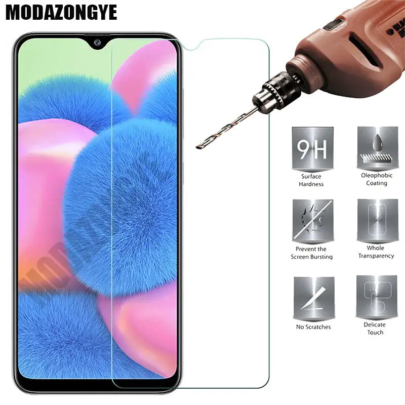 Защитное стекло для Samsung A30S закаленное Galaxy A30 A 30S A307 A307F защитная пленка|Защитные