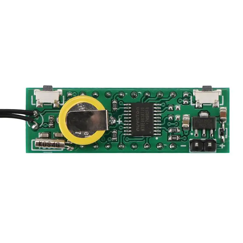 Автомобильный светодиодный дисплей Электрический цифровой часы термометр