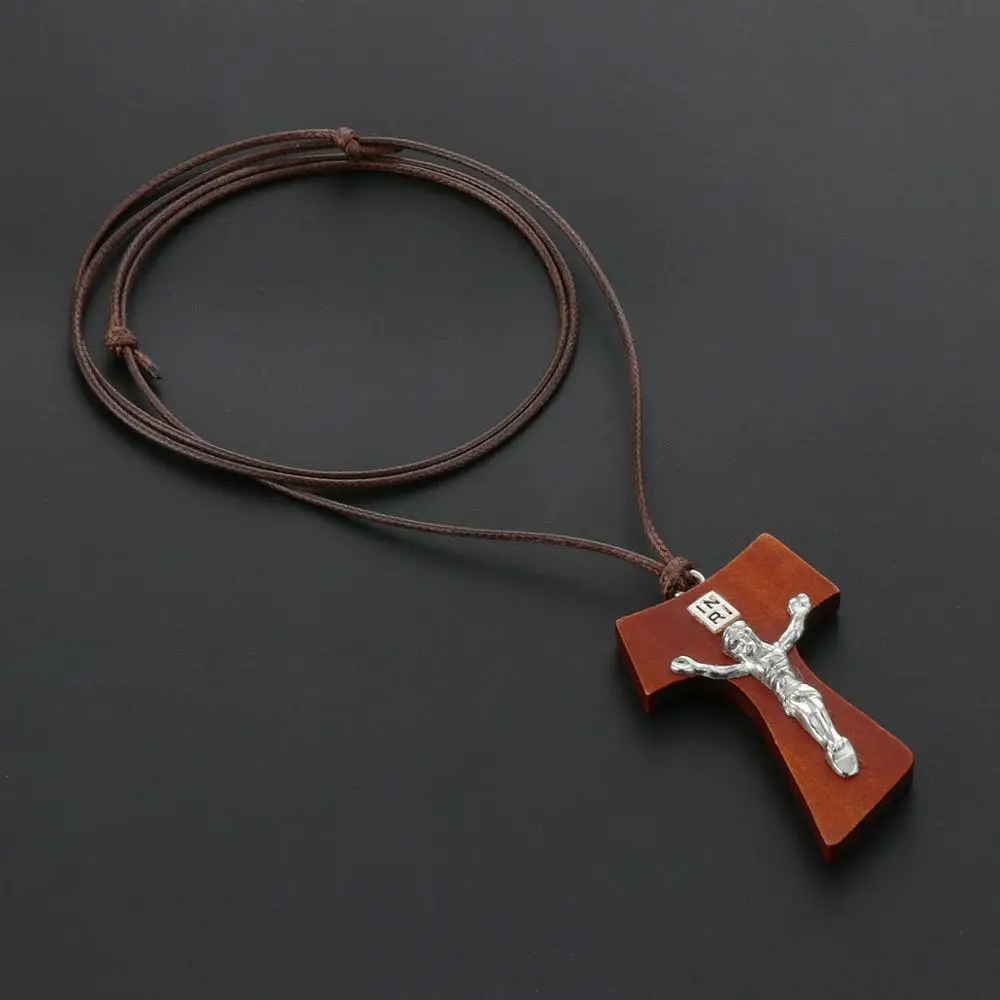 Религиозная Подвеска &quotИисус&quot распятие веревка цепочки ожерелья для Для