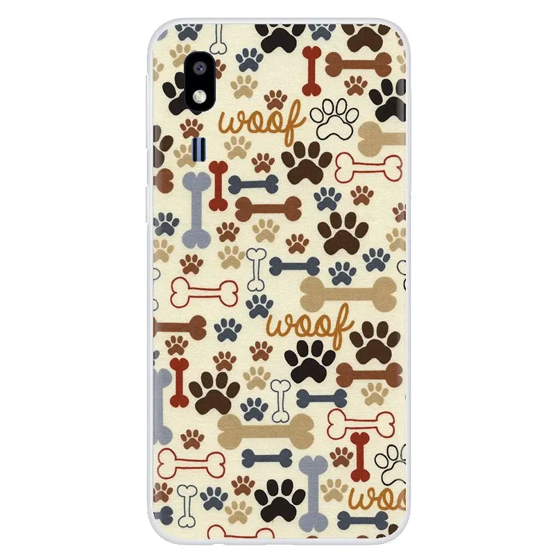 Для ZTE лезвие A520 A512 A452 A602 A5 2019 V6 V7 V8 V9 V10 Lite Вятский Радуга собака следы лап анимация