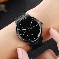 male watch luxury brand quartz wristwatches minimalis steel belt calendar mens waterproof watches sports clock men wristwatch