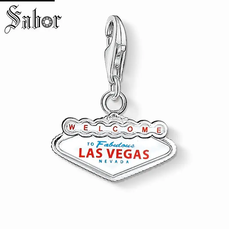 Подвеска в виде знака Томаса Лас Вегаса подарочные украшения для женщин подвеска