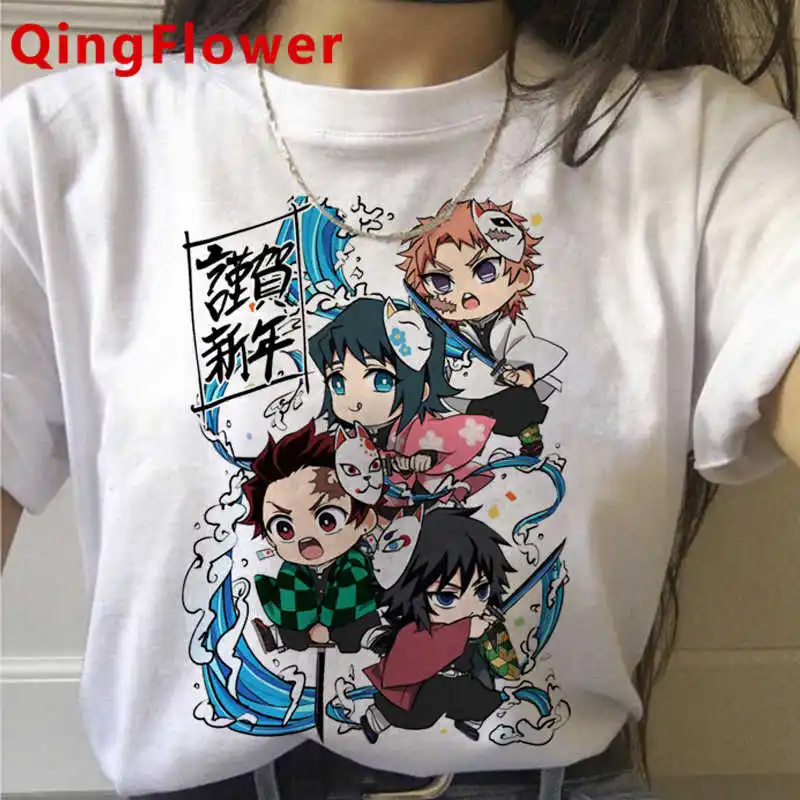 

Demon Slayer Kimetsu No Yaiba Tanjiro Kamado tshirt t-shirt men vintage japanese casual 2020 clothes t shirt plus size