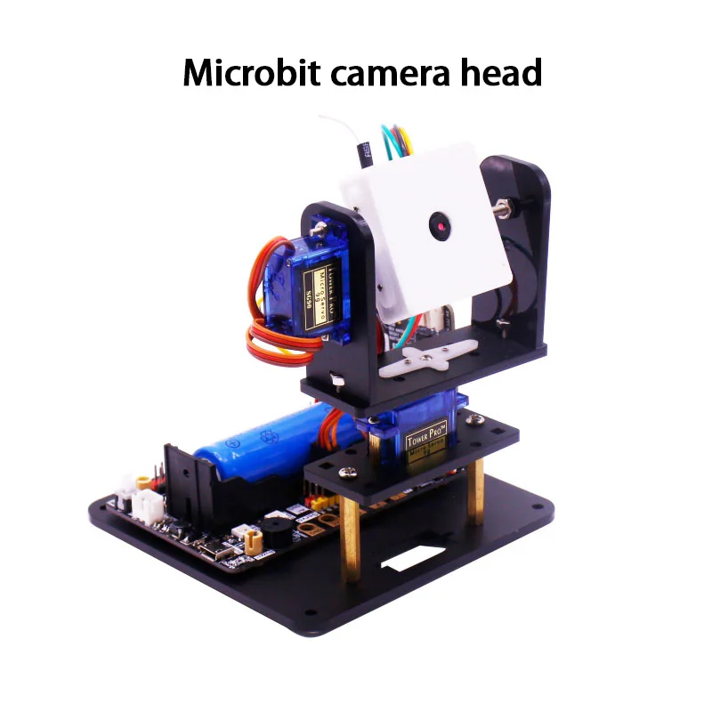 Microbit Camera Cloud Head Micro: BIT Robot WiFi Car Intelligent Vision Kit to deliver APP