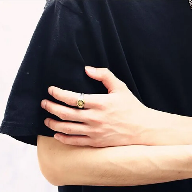 Мужское серебряное кольцо ювелирное изделие из стерлингового серебра S925 пробы |