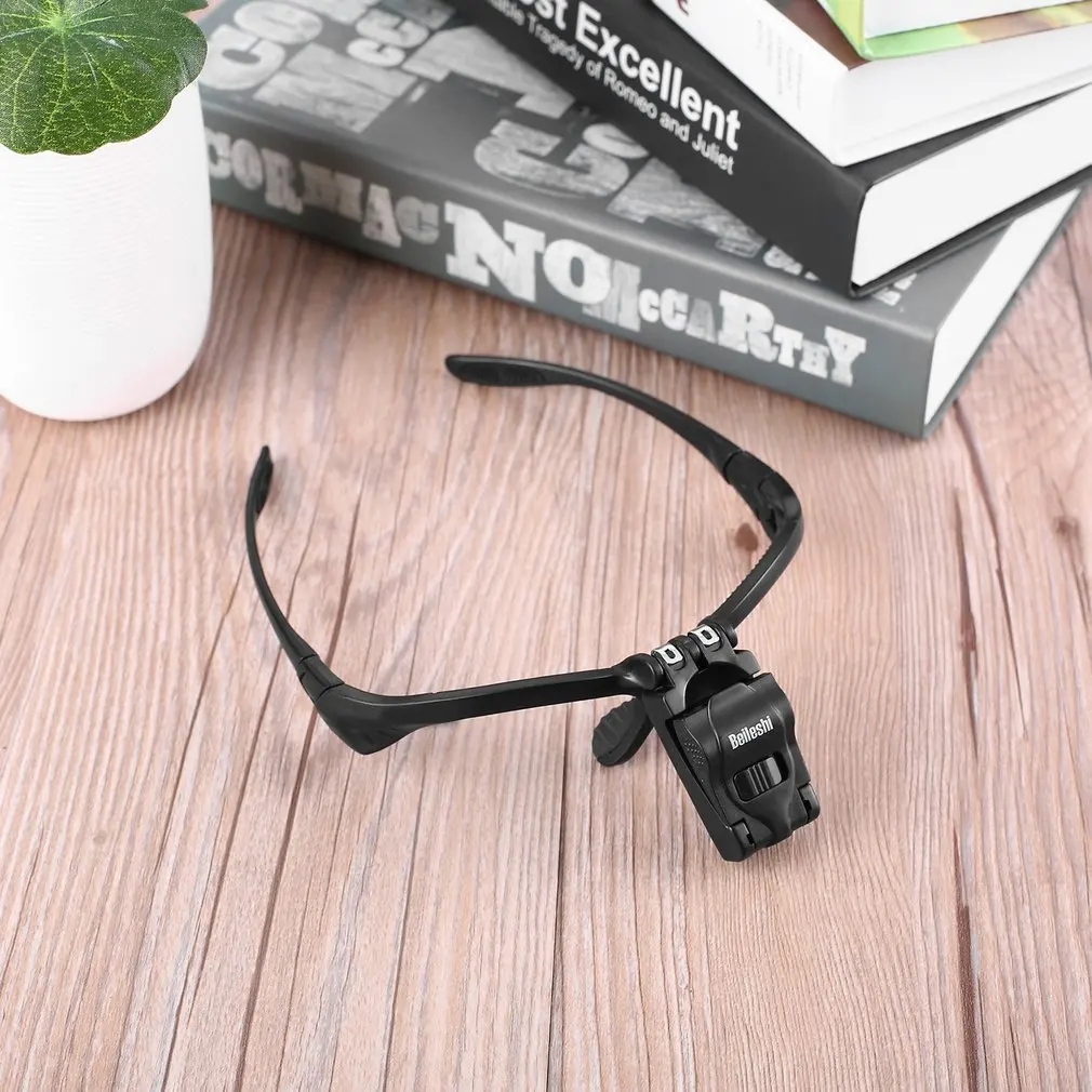 

HOT Professional Headband LED with 5 Lens for Repairing Watch Jewelry Reading Tools