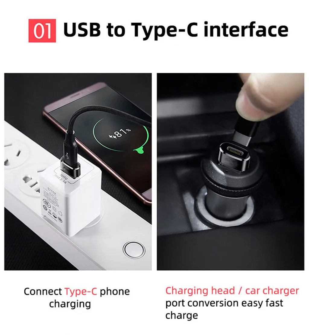 Адаптер USB-type-C Mini Usb c OTG Зарядное устройство переходник конвертер для Macbook huawei Sumsung Usbc к usb зарядному адаптеру