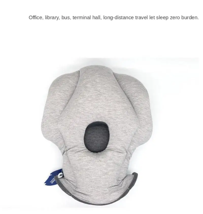 Подушка для обеденного перерыва портативная подушка путешествий удобная мягкая