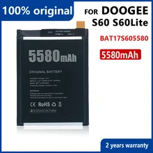 100% Original 5580mAh BAT17S605580 Battery For DOOGEE S60 S 60 Lite Phone High quality Batteries With Tracking Number