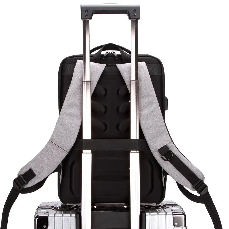 NATIONAL GEOGRAPHIC Anti Theft lock Backpack Laptop Bag Waterproof USB Charging 15.6 inch Daypack Mochila EVA Impact protection | Багаж и