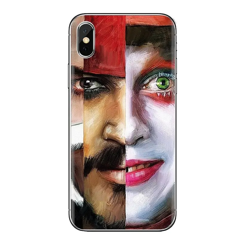 Пираты Карибского моря Джонни Деппом Jack для iPhone XS Max XR X 4 4S 5 5S 5C SE 6 6S 7 8 плюс samsung Galaxy